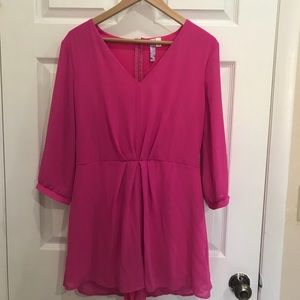 Hot Pink Romper..Gently Used